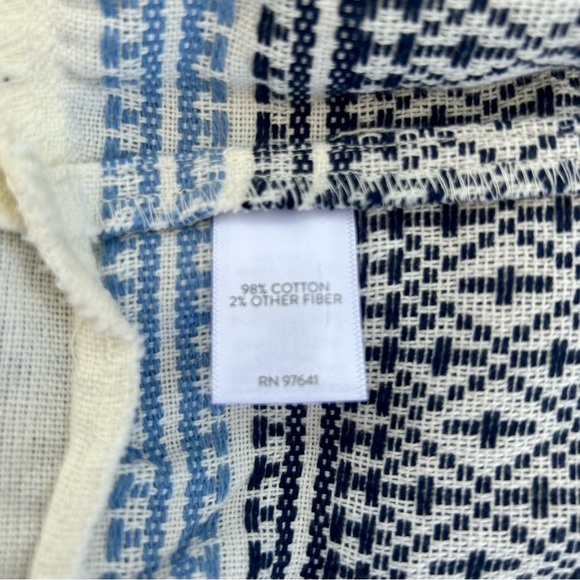 💙🤍”J. Jill” Sleeveless Cotton Dress w/Tiered Hem & Pockets! Size MP💙🤍 - Picture 11 of 12